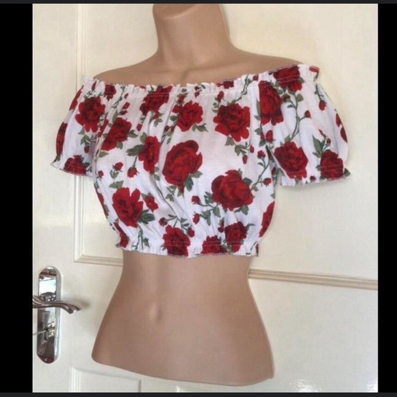 Crop Top Floral from H&M - Picture 2 of 4